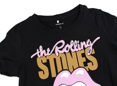 Name It black The Rolling Stones t-shirt